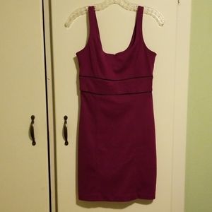 Dark Fuschia Cocktail Dress